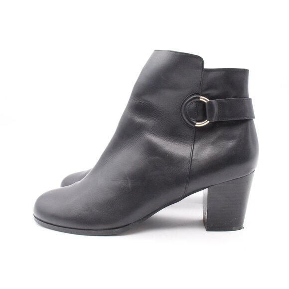 Cole Haan Grand OS Women's Size 10 B Black Bailey Bootie Leather Upper W14558 - Picture 4 of 11